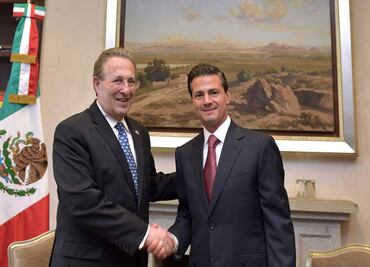 Peña Nieto se reunió con Anthony Wayne