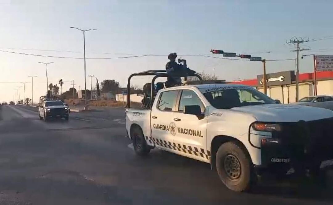 Más de 400 elementos de la Guardia Nacional son desplegados por tierra en la frontera de Coahuila (04/02/2025). Foto: Especial