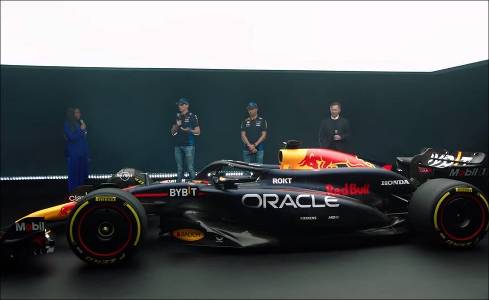 Red Bull presentó su nuevo monoplaza, el RB20 - Foto: Captura de pantalla