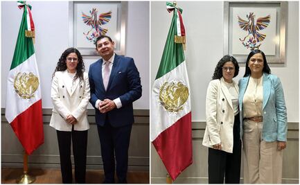 Luisa María Alcalde tiene pasarela de funcionarios en Gobernación