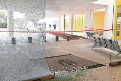 Persecución llega hasta hospital; deja un herido