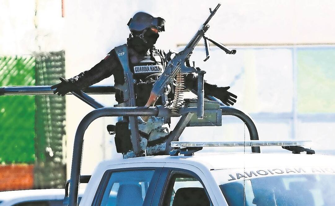 La Guardia Nacional debe estar bajo mando civil, dicen. Foto: Archivo/ EL UNIVERSAL