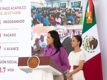 Secretaría del Bienestar avanza en ayuda para Guerrero y Oaxaca por huracán “John”; entregan apoyos por daños a vivienda