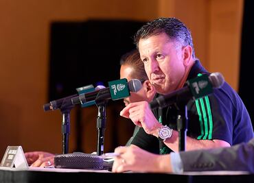 Juan Carlos Osorio habló sobre las posibilidades de Giovani de ir al Mundial