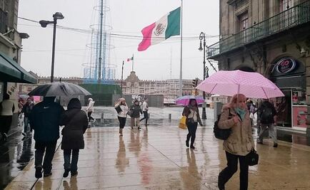 Persiste lluvia en seis delegaciones de la CDMX