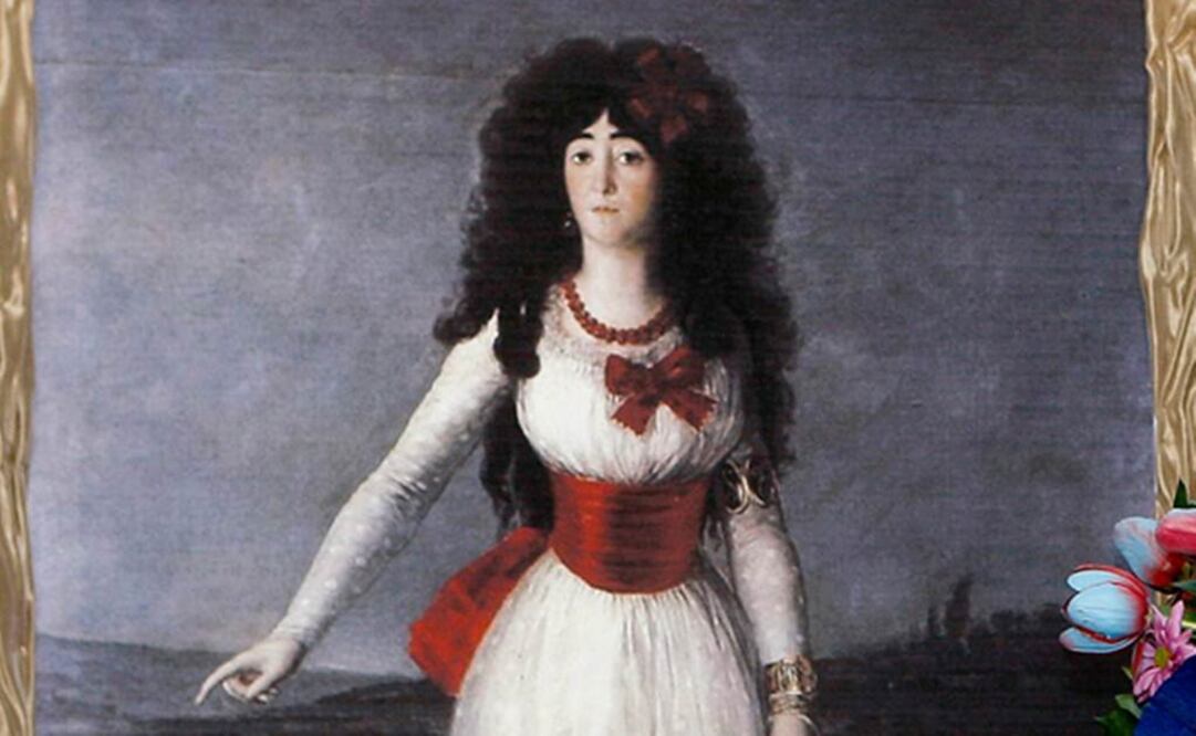 Una de las piezas a exhibirse es "La duquesa de Alba en blanco" de Goya Foto: Archivo