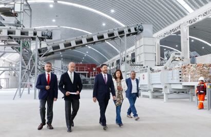 Martí Batres inaugura planta de selección de residuos Gustavo A. Madero