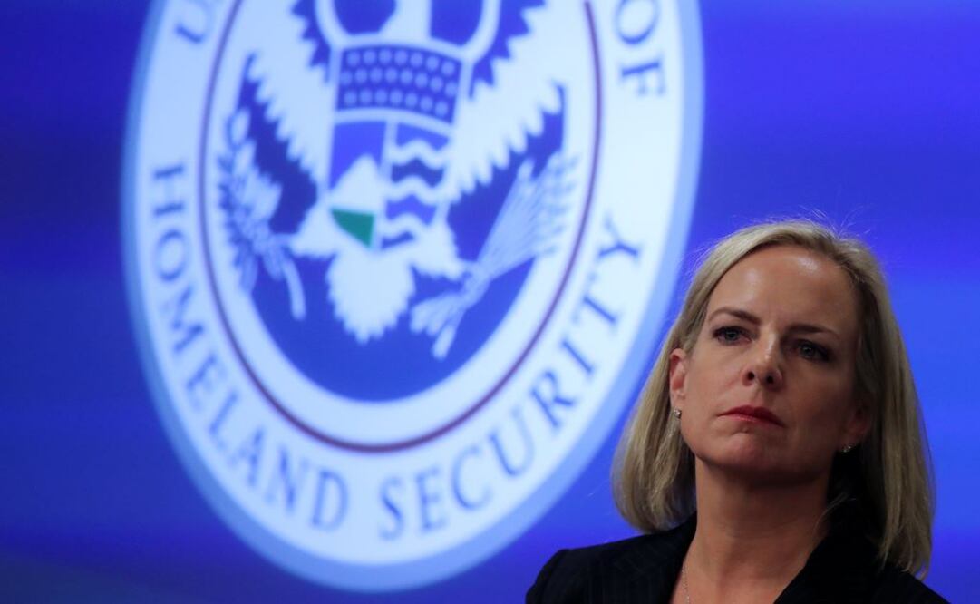 La secretaria de Seguridad Interna, Kirstjen Nielsen. Foto: Reuters