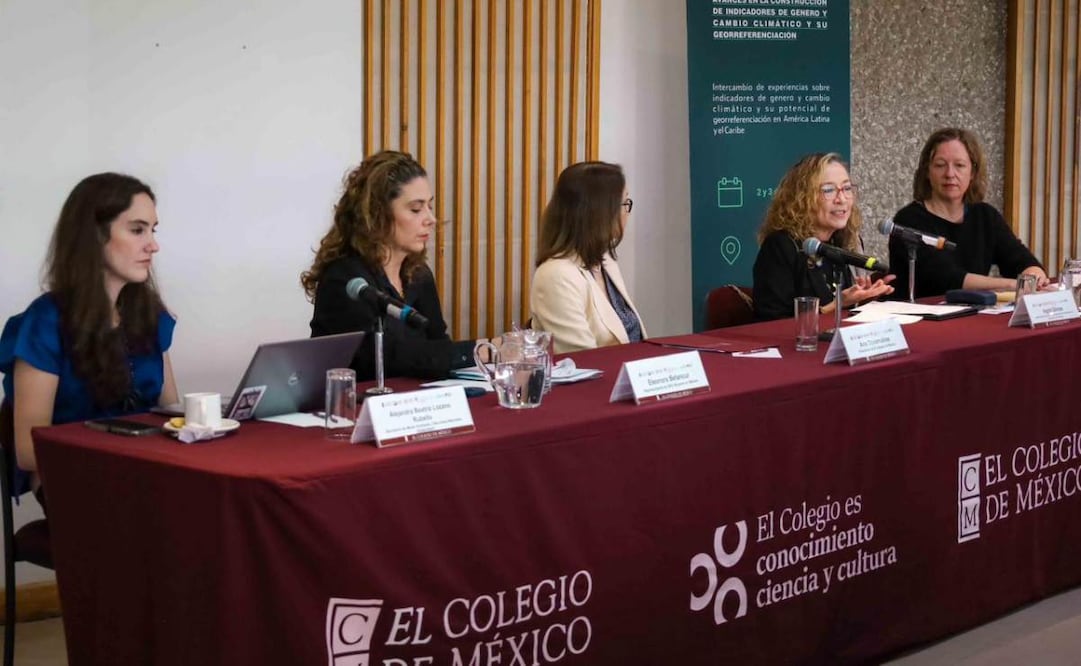 Ponentes del taller “Avances en la Construcción de Indicadores de Género, Medio Ambiente y Cambio Climático y su Georreferenciación” (02/07/2026). Foto: Especial