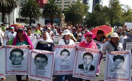 March for Ayotzinapa in Mexico City