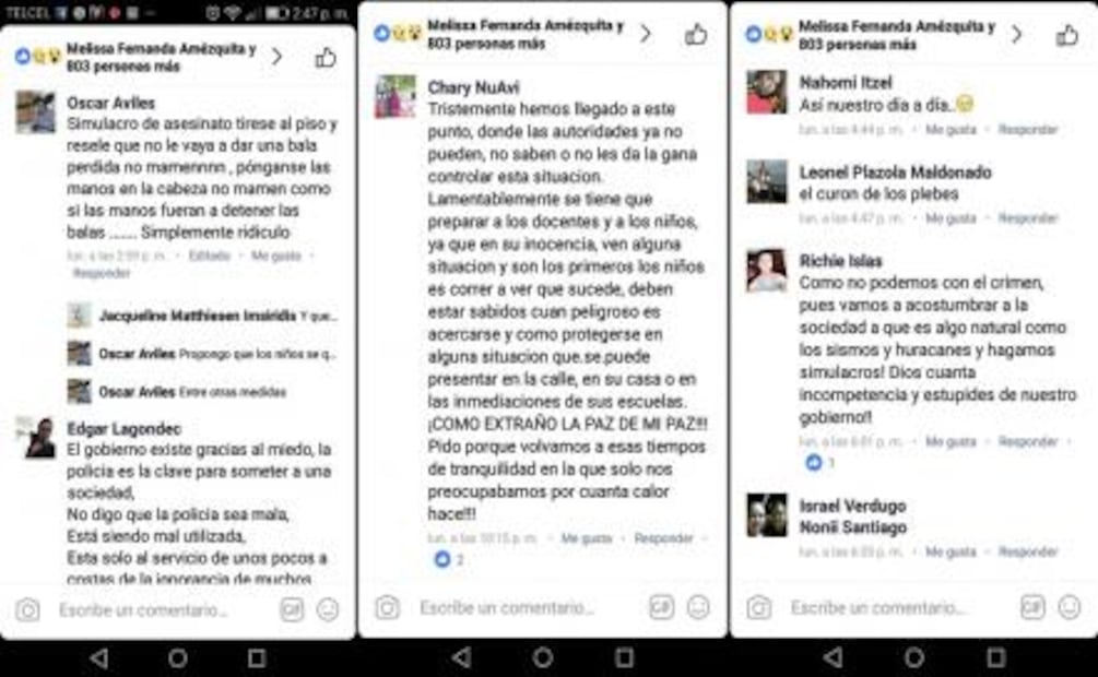 Realizan simulacro de balacera en primaria de La Paz