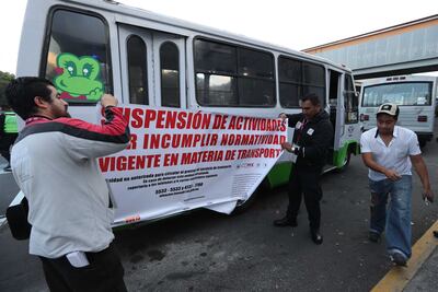 Implementan operativo en transporte público de la CDMX