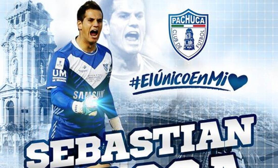 Pachuca oficializa fichaje de portero Sebastián Sosa