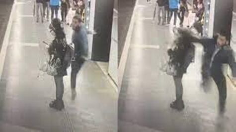 VIDEO: Detienen a hombre que agredió a por lo menos 10 mujeres en el Metro de Barcelona