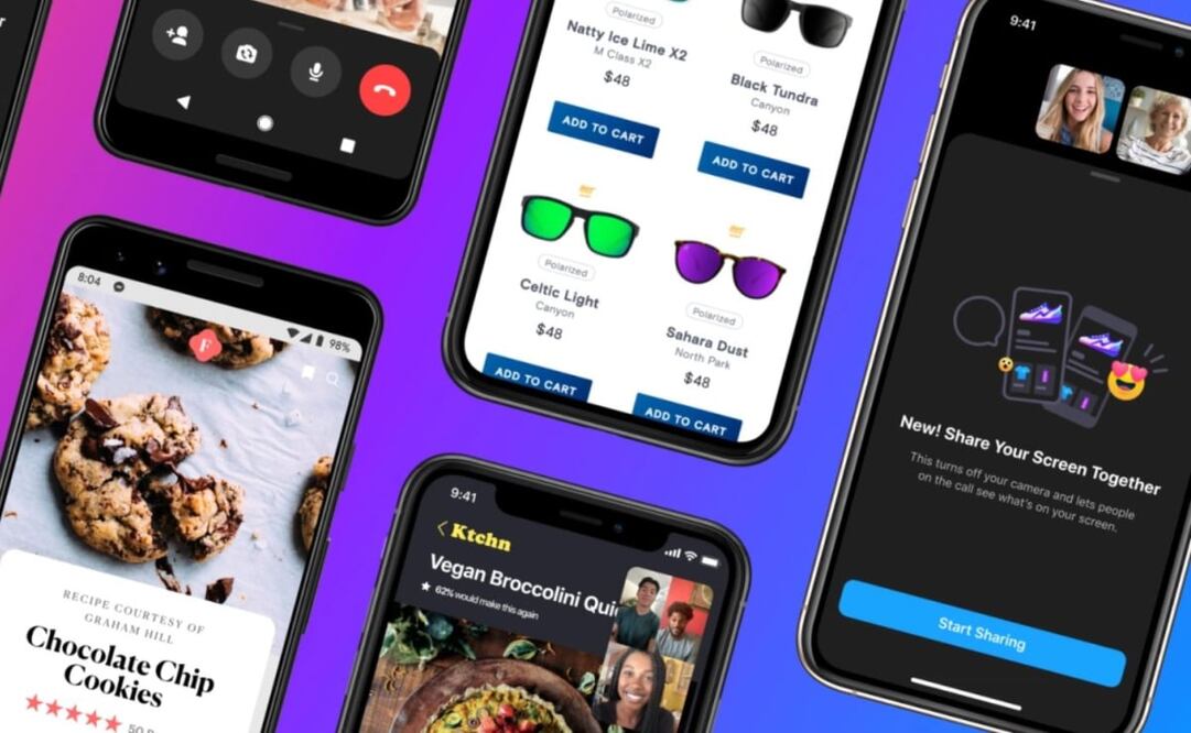 Facebook Messenger permite compartir la pantalla del móvil en las videollamadas en iOS y Android