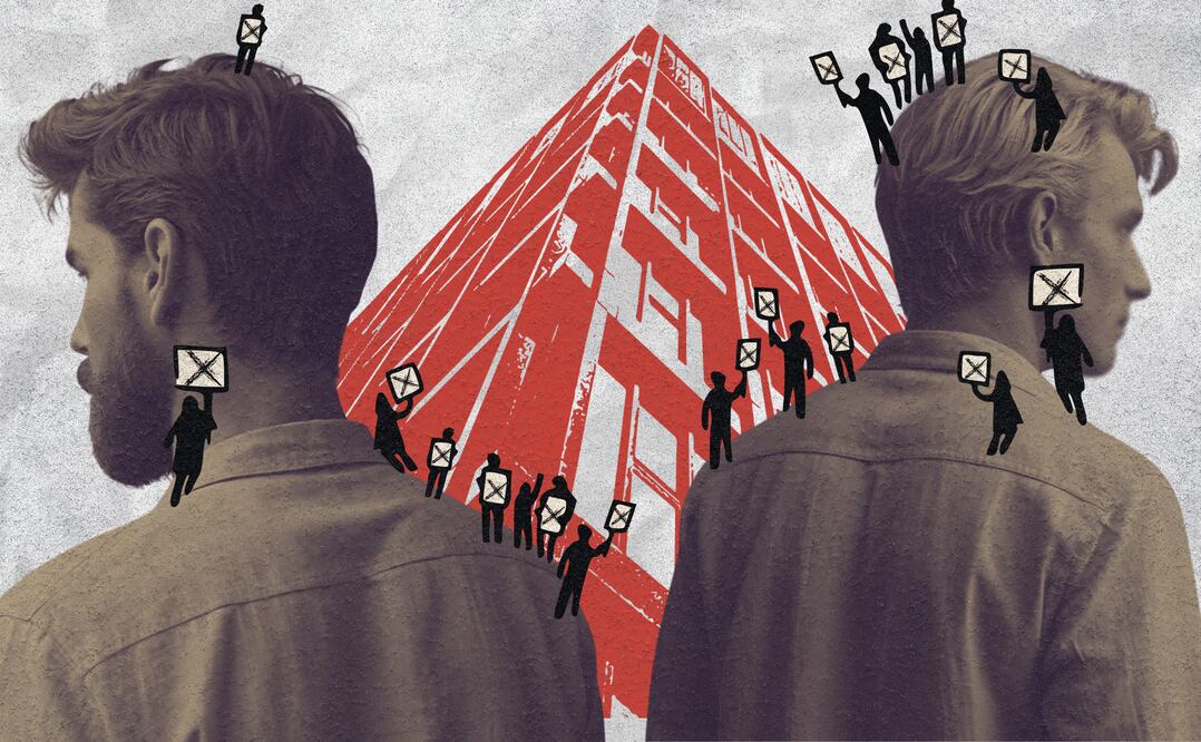 Tras la marcha anti-gentrificación, EL UNIVERSAL realizó un recorrido por las colonias Roma y Condesa. Ilustración: Angélica Vázquez.