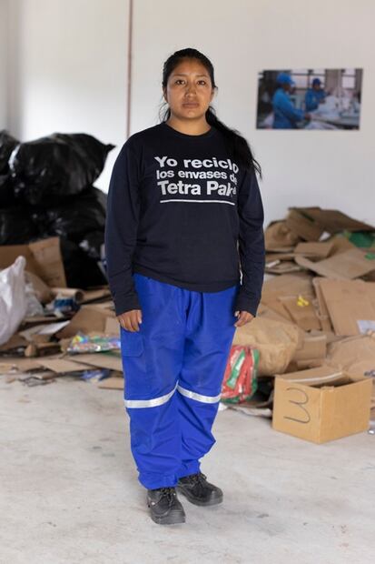 Jocelyn Reyes Sancho, administradora del Centro de Acopio Quitumbe. Foto: Vanessa Terán