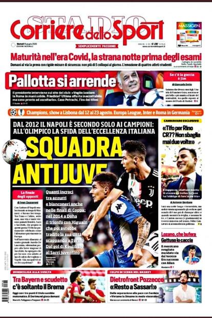 Hirving Lozano fue corrido del entrenamiento del Napoli