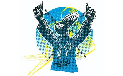 Estampas de una marcha-desfile-arranque de campaña