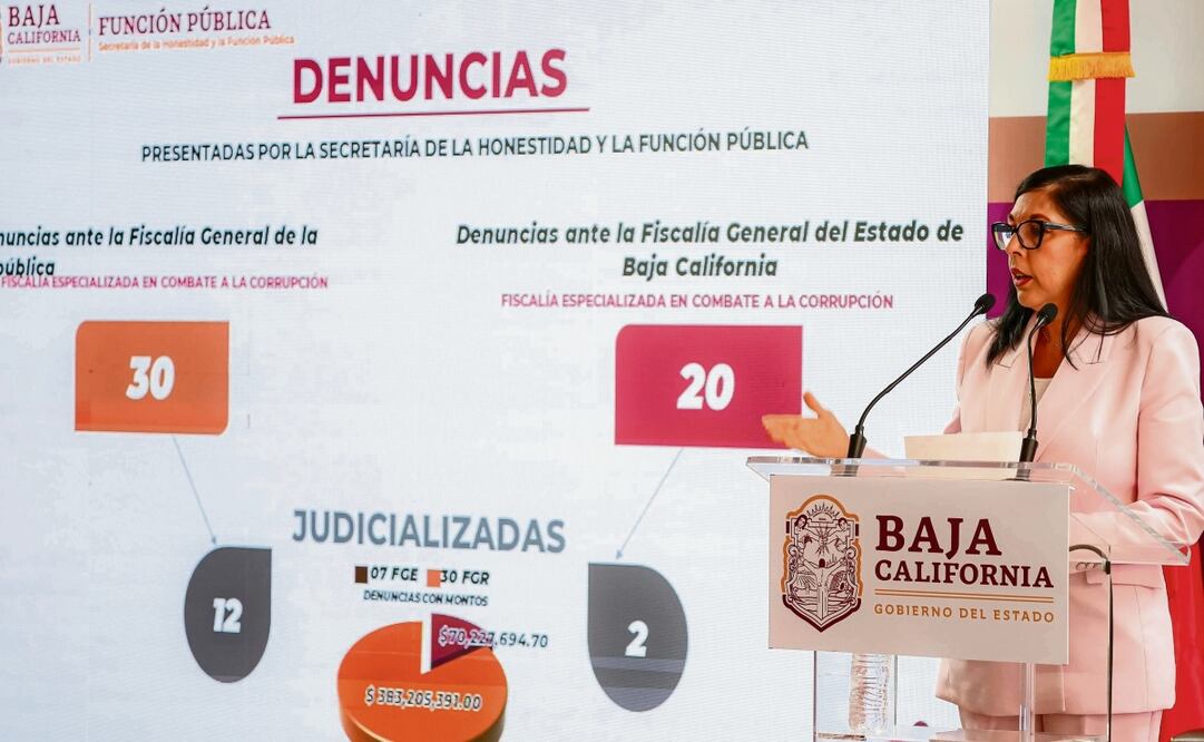 Marina del Pilar dijo que una de sus prioridades es erradicar la corrupción en oficinas de gobierno. Foto: Especial