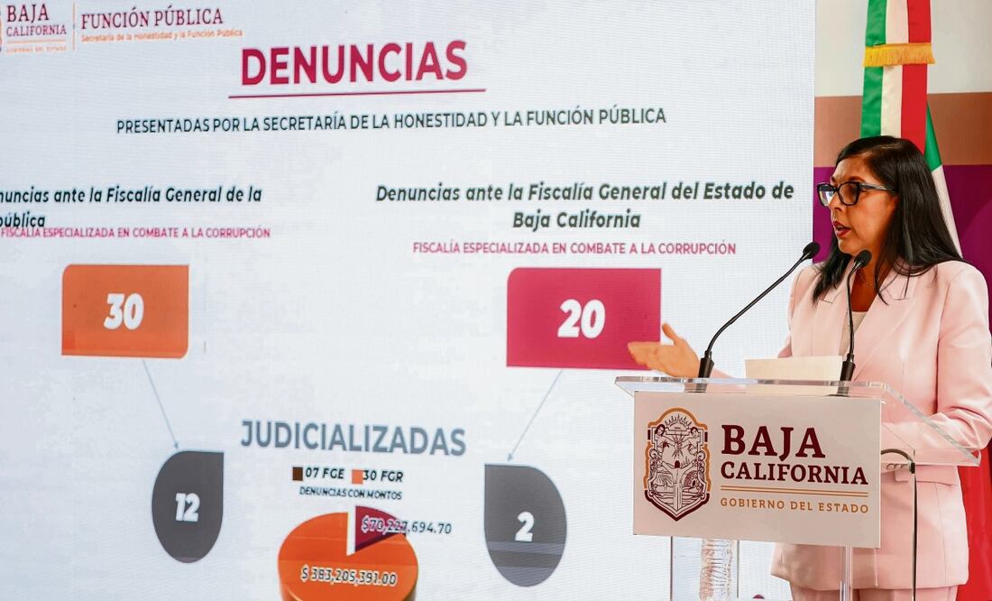 Marina del Pilar dijo que una de sus prioridades es erradicar la corrupción en oficinas de gobierno. Foto: Especial