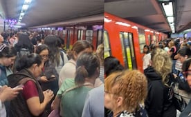 ¿Qué pasa en la Línea B del Metro CDMX? Reportan estaciones colapsadas, trenes saturados y retrasos