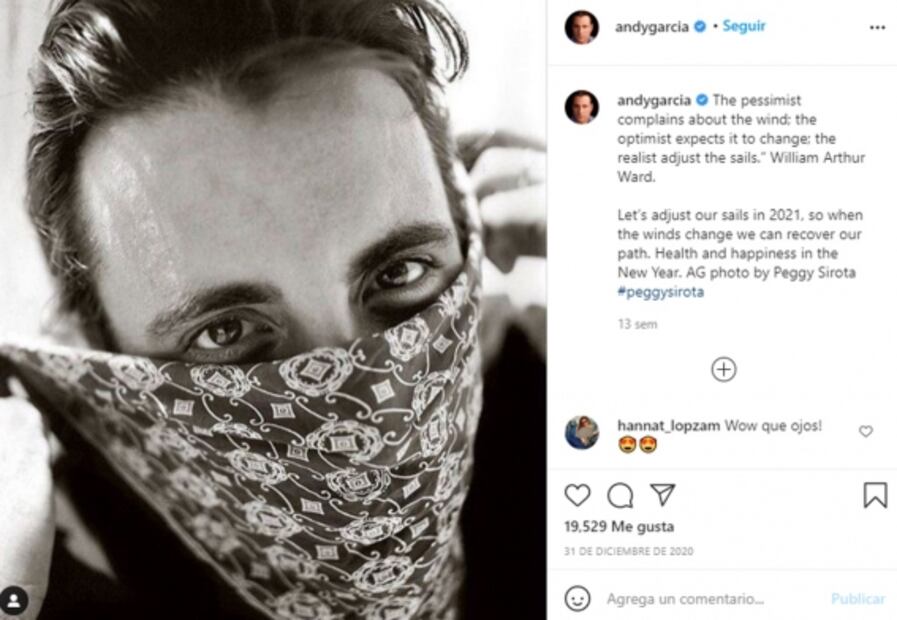 Andy García le gana una batalla a Derbez