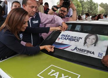 Josefina pide a mexiquenses no votar por PRI-Morena