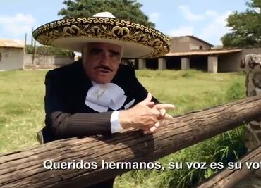 "Gracias, Chente"; recuerdan canción de Vicente Fernández en campaña de Hillary Clinton