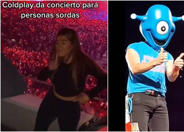 Tiktoker lleva la música de Coldplay con lenguaje de señas a fans y se vuelve viral