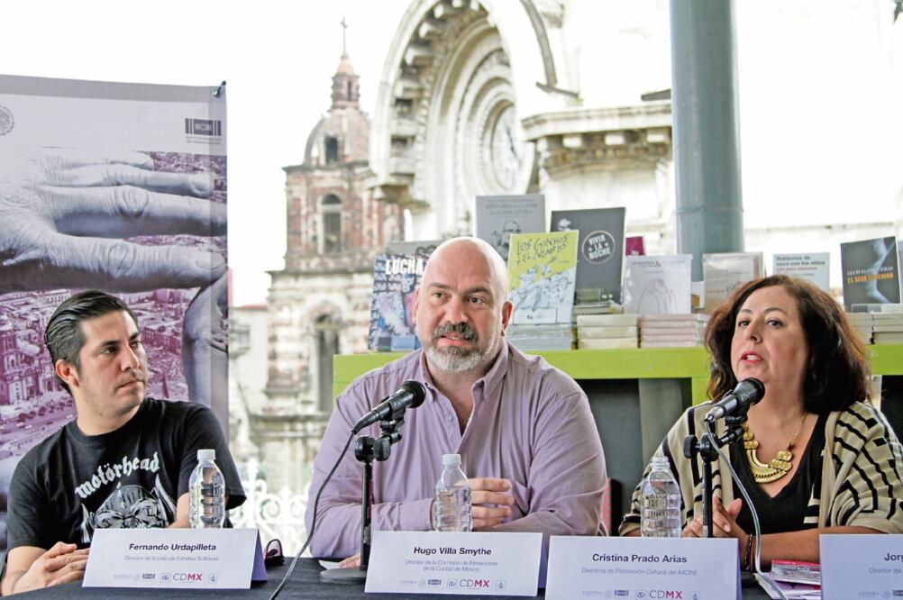 Hugo Villa, de la Comisión de Filmaciones de la Ciudad de México. (CARLOS MEJÍA. EL UNIVERSAL)