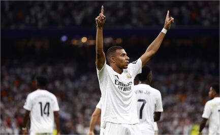 VIDEO: Kylian Mbappé anota su primer gol con el Real Madrid en el Santiago Bernabéu