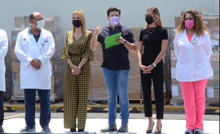 Entrega Samuel García insumos médicos a hospitales de NL