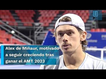 El tenista Alex de Miñaur tiene mayor motivación tras coronarse en el Abierto Mexicano de Tenis