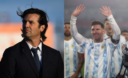 Para Santiago Solari, Messi abrió de nuevo el debate sobre si es mejor que Pelé