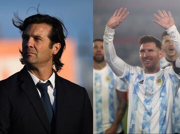 Para Santiago Solari, Messi abrió de nuevo el debate sobre si es mejor que Pelé
