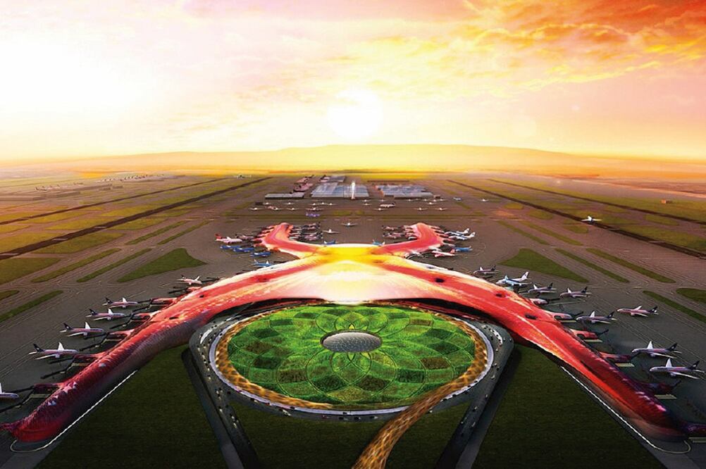 Entronque. En esta licitación por la vía de acceso al NAICM participaron 35 empresas, que, asociadas o en lo individual, presentaron 26 ofertas (ARCHIVO EL UNIVERSAL)