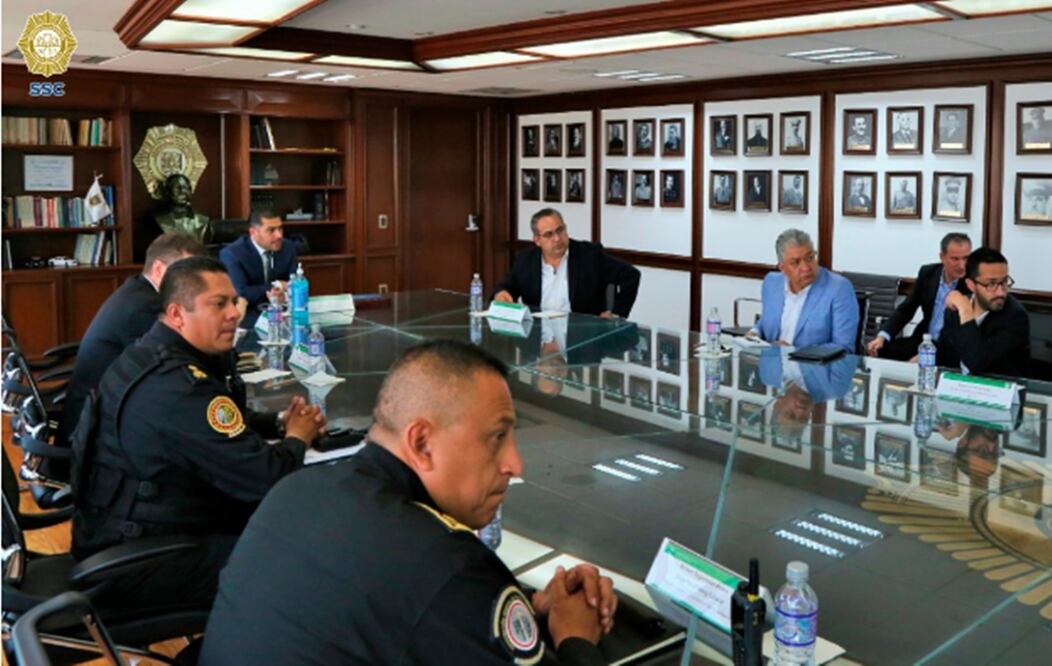 El secretario de Seguridad Ciudadana, Omar García Harfuch, presentó resultados de los operativos realizados. Foto: especial