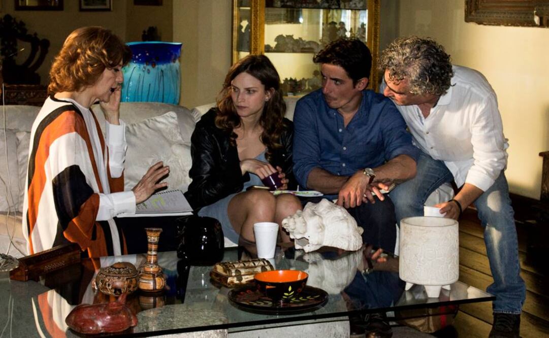 El rodaje se lleva a cabo bajo la dirección de Juan Carlos de Llaca. (FOTO: Areli Martínez / EL UNIVERSAL)