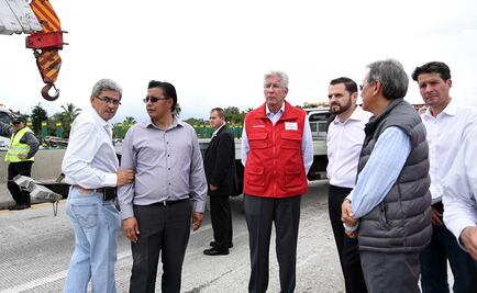 Por socavón, prevén normalizar circulación de Paso Express en 15 días