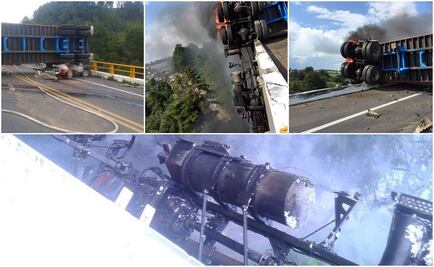 Vuelca tráiler en Michoacán y deja 10 muertos