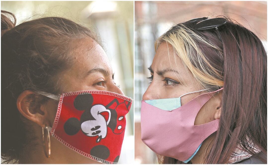 A Celeste (izq.) y a Ariana (der.) les dijeron que cuando las actividades puedan reanudarse, tienen la opción de volver a sus centros de trabajo; sin embargo, temen que ya no puedan regresar. Fotos: CARLOS MEJÍA. EL UNIVERSAL