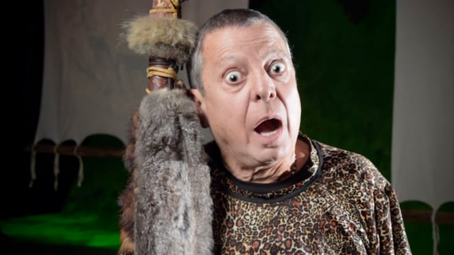 César Bono, actor de la obra "Defendiendo al cavernícola".
Foto: Cortesía