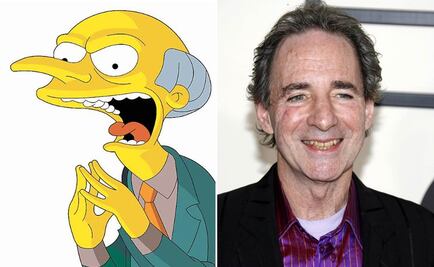 La voz del Sr. Burns no se va de Los Simpson 