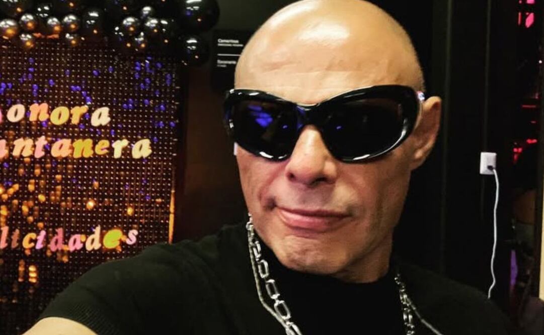Claudio Yarto ex vocalista de Caló reveló que hay detrás de sus lentes. Foto: @yartooficial (Instagram)