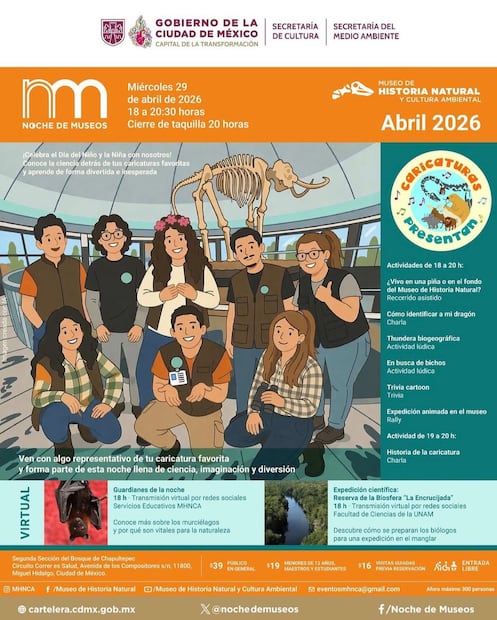 La cartelera cultural del último miércoles de abril estará llena de nostalgia. Foto: Especial