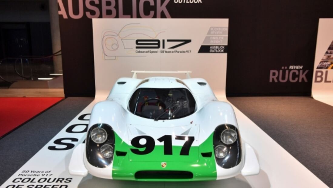 Porsche celebra 50 años del primer modelo 917