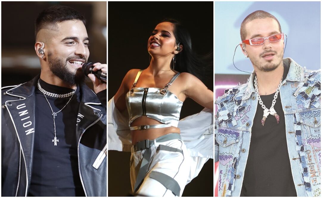 Maluma, Becky G y J Balvin