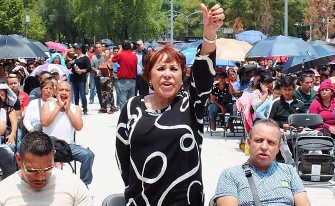 Alejandra Barrios, líder de comerciantes. Foto: Especial