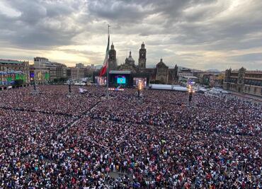 Estos son los artistas que han establecido récords de asistencia en el Zócalo de la CDMX